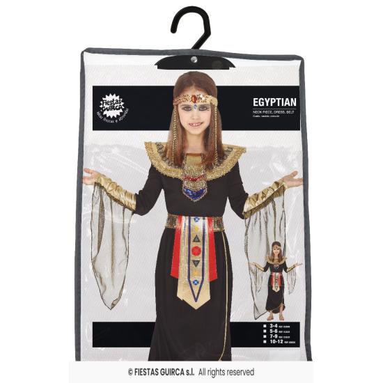 Disfraz de Egipcia Negra para niña Disfraz de Egipcia Negra para niña