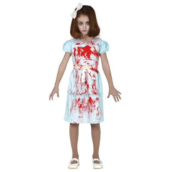 Disfraz de El Resplandor para Niña – Vestido Ensangrentado de Terror Infantil Disfraz de El Resplandor para Niña – Vestido Ensangrentado de Terror Infantil