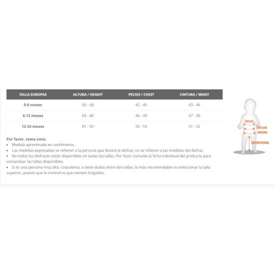 Disfraz de elefante para bebé Disfraz de elefante para bebé