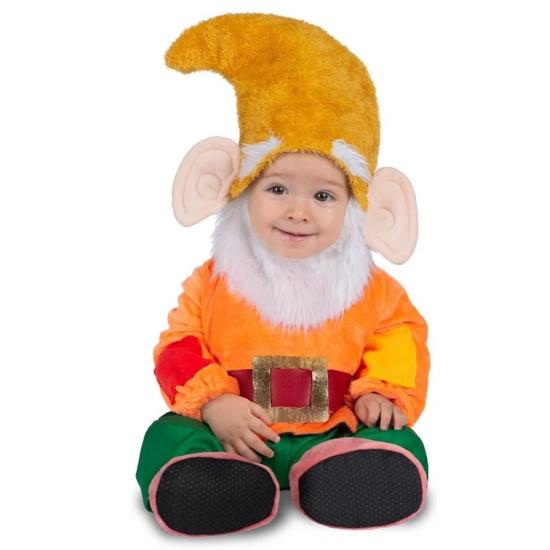Disfraz de Enanito Bebé con Barba para bebés Disfraz de Enanito Bebé con Barba para bebés