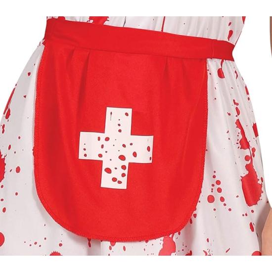 Disfraz de enfermera caminante zombie Disfraz de enfermera caminante zombie