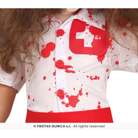 Disfraz de Enfermera Sangrienta para Niña Disfraz de Enfermera Sangrienta para Niña