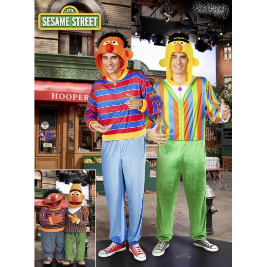 Disfraz de Epi para adulto - Barrio Sésamo Disfraz de Epi para adulto - Barrio Sésamo