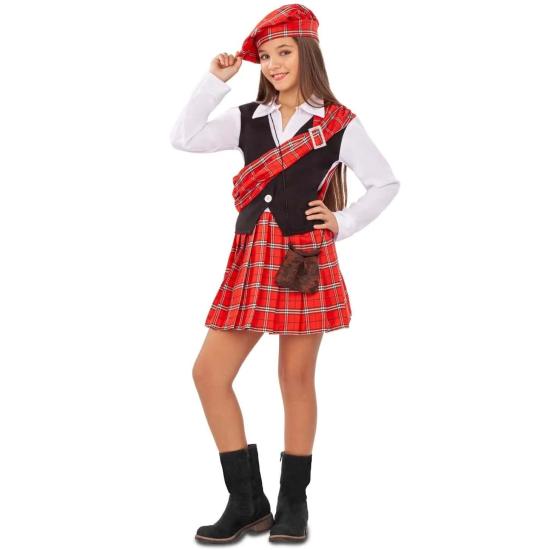 Disfraz de Escocesa niña Disfraz de Escocesa niña