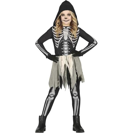 Disfraz de Esqueleto Fantasma para Niñas Disfraz de Esqueleto Fantasma para Niñas