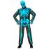 Disfraz de Esqueleto "Fast Costume" – Adulto Fluorescente Azul Disfraz de Esqueleto "Fast Costume" – Adulto Fluorescente Azul