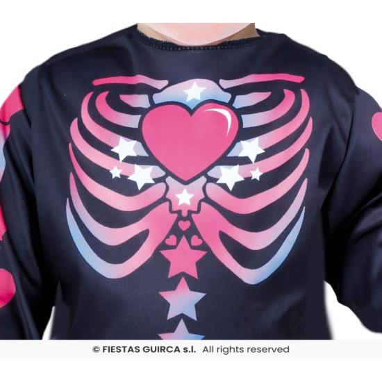 Disfraz de Esqueleto Rosa para Bebé Niña Disfraz de Esqueleto Rosa para Bebé Niña