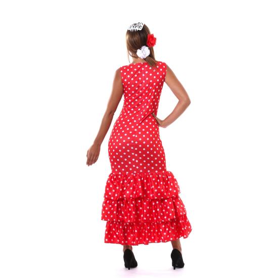 Disfraz de Flamenca Roja para mujer Disfraz de Flamenca Roja para mujer
