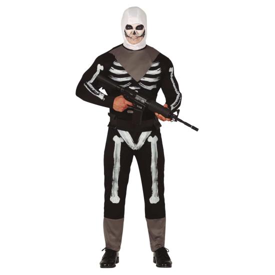 Disfraz de Fortnite Skull Trooper para adulto Disfraz de Fortnite Skull Trooper para adulto