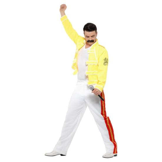 Disfraz de Freddie Mercury Queen para hombre Disfraz de Freddie Mercury Queen para hombre