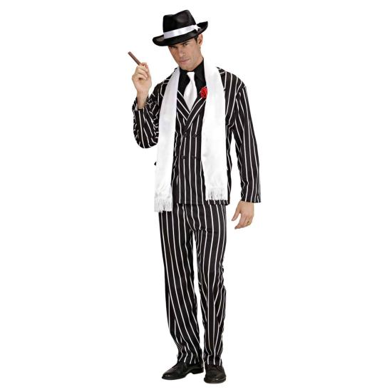Disfraz de Ganster años 20 talla adulto Disfraz de Ganster años 20 talla adulto