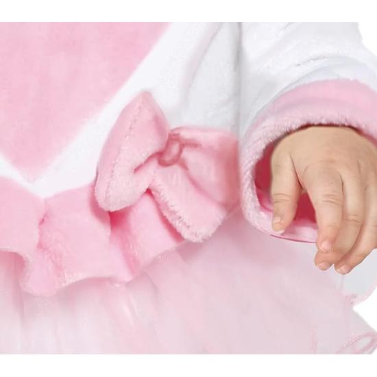 Disfraz de Gatito Rosa - Mono Rosa con Capucha Gato y Tutu para Bebé ** Disfraz de Gatito Rosa - Mono Rosa con Capucha Gato y Tutu para Bebé **