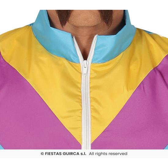 Disfraz de gimnasta de los 80 para hombre Disfraz de gimnasta de los 80 para hombre