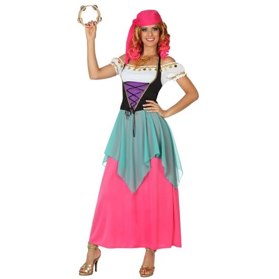 Disfraz de Gitana o Zíngara en talla adulta. Disfraz de Gitana o Zíngara en talla adulta.