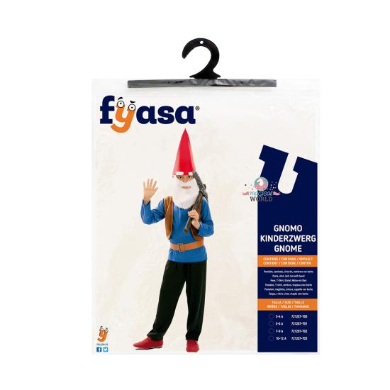 Disfraz de Gnomo Infantil David el Gnomo Disfraz de Gnomo Infantil David el Gnomo