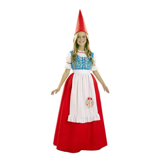 Disfraz de Gnomo para Niña David el Gnomo Disfraz de Gnomo para Niña David el Gnomo