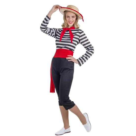 Disfraz de Gondolera para Mujer Disfraz de Gondolera para Mujer