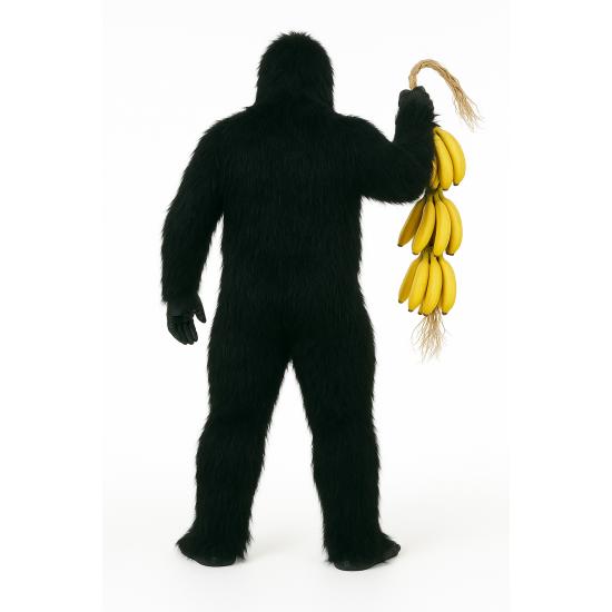 Disfraz de Gorila Negro Deluxe para hombre Disfraz de Gorila Negro Deluxe para hombre