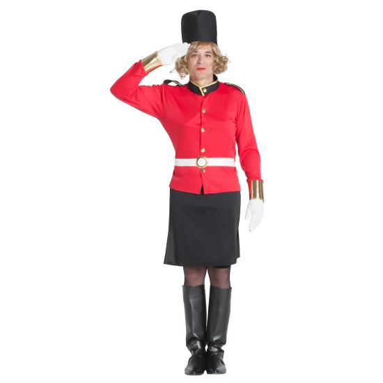 Disfraz de Guardia Inglés con sorpresa para Adulto Disfraz de Guardia Inglés con sorpresa para Adulto