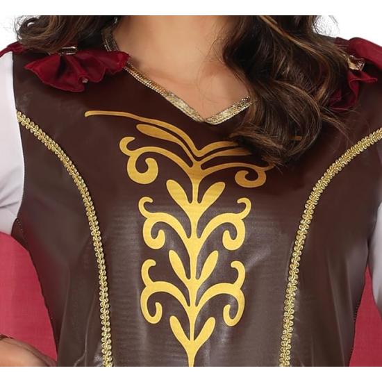 Disfraz de Guerrera para Mujer con Capa