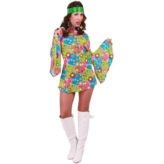 Disfraz de Hippie para Mujer años 60 guau Disfraz de Hippie para Mujer años 60 guau