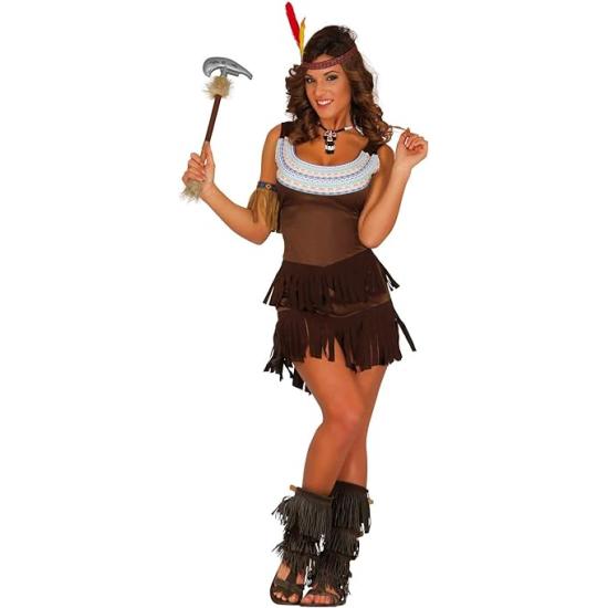 Disfraz de India Tribu Sioux  para mujer. Disfraz de India Tribu Sioux  para mujer.