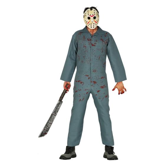 Disfraz de Jason Viernes 13 Adulto Disfraz de Jason Viernes 13 Adulto