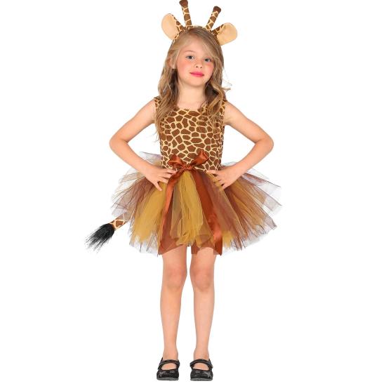 Disfraz de Jirafa Selva para niña Disfraz de Jirafa Selva para niña