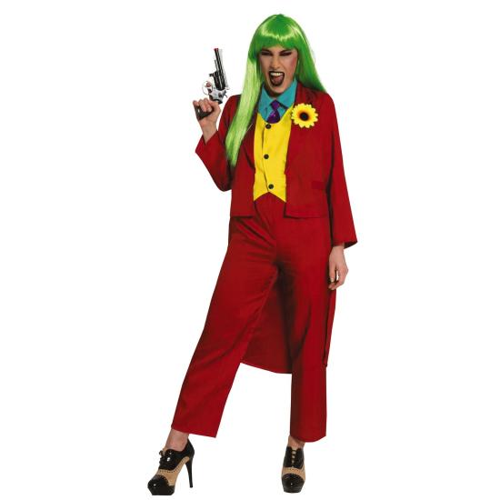 Disfraz de Joker Villana para adulta Disfraz de Joker Villana para adulta