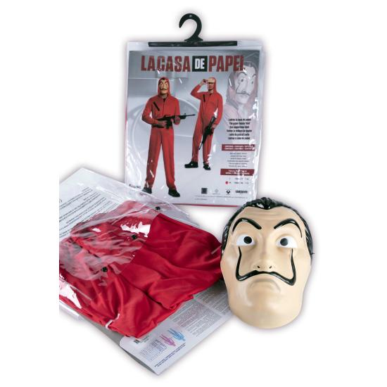 Disfraz de Ladrón La Casa de Papel talla adulto