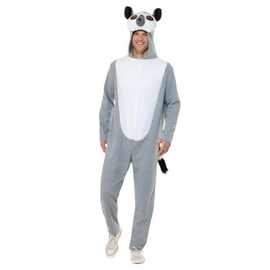 Disfraz de Lemur Unisex talla adulto Disfraz de Lemur Unisex talla adulto