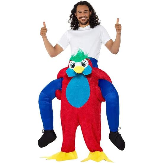 Disfraz de Loro a Cuestas adulto Disfraz de Loro a Cuestas adulto