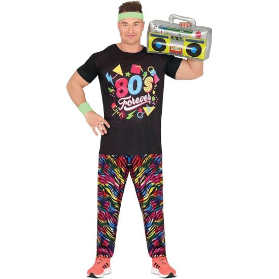 Disfraz de los años 80 para chicos Rainow Disfraz de los años 80 para chicos Rainow