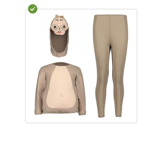 Disfraz de Madagascar Gloria hipopótamo para adulto Disfraz de Madagascar Gloria hipopótamo para adulto