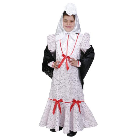 Disfraz de Madrileña Lujo talla Niña Disfraz de Madrileña Lujo talla Niña
