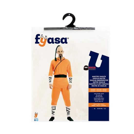 Disfraz de Maestro Shaolin para Hombre Disfraz de Maestro Shaolin para Hombre