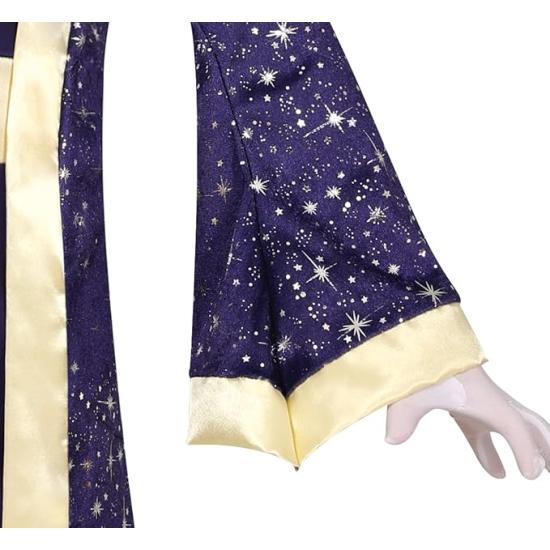 Disfraz de Mago de Cuento para Niño – Cinturón, Gorro y Túnica Disfraz de Mago de Cuento para Niño – Cinturón, Gorro y Túnica