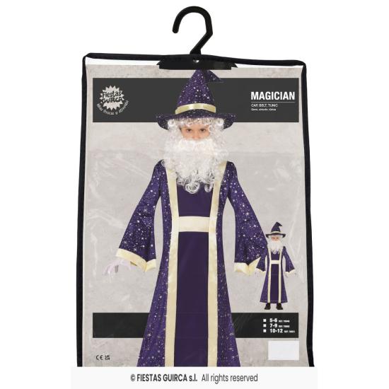 Disfraz de Mago de Cuento para Niño – Cinturón, Gorro y Túnica Disfraz de Mago de Cuento para Niño – Cinturón, Gorro y Túnica