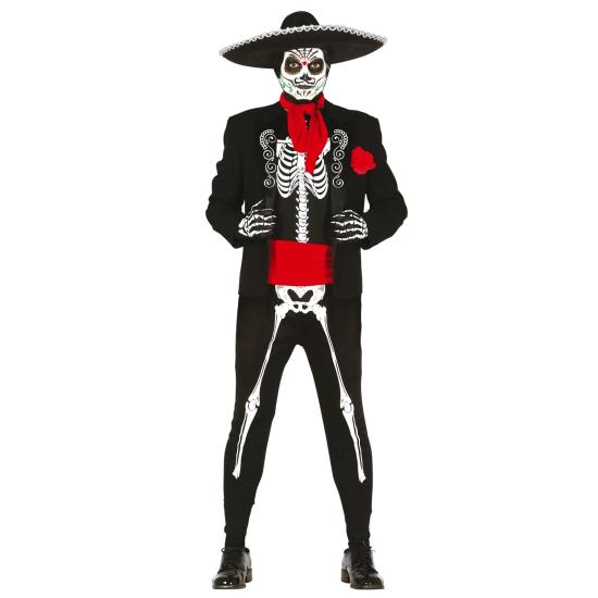 Disfraz de Mariachi Esqueleto para chico Disfraz de Mariachi Esqueleto para chico