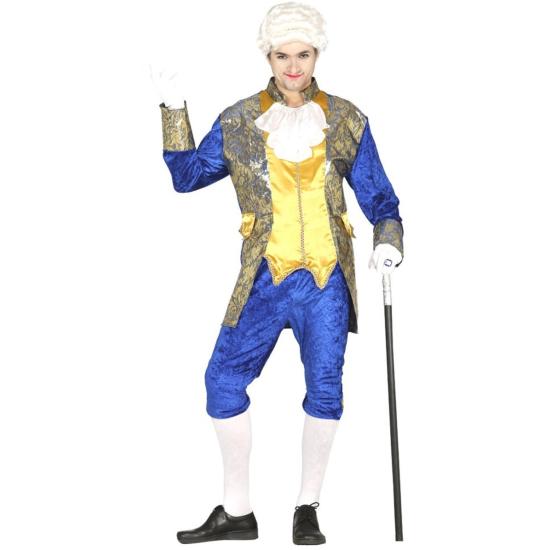 Disfraz de marqués azul hombre Disfraz de marqués azul hombre