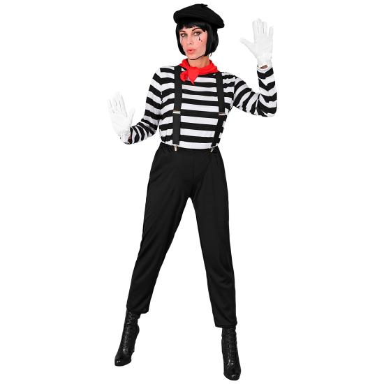 Disfraz de Mimo Ciudad para mujer Disfraz de Mimo Ciudad para mujer