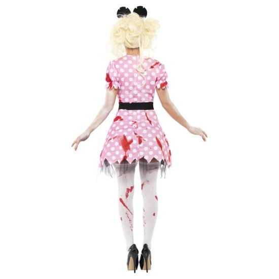 Disfraz de Minnie zombi para chica Disfraz de Minnie zombi para chica