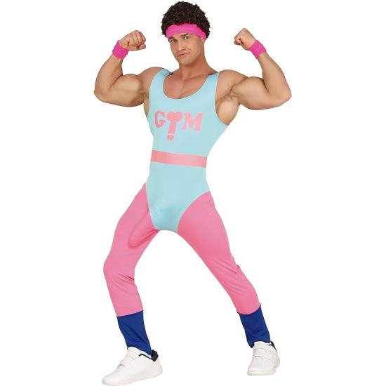 Disfraz de Monitor de Aeróbic Cachondo Años 80 con Sorpresa ** Disfraz de Monitor de Aeróbic Cachondo Años 80 con Sorpresa **