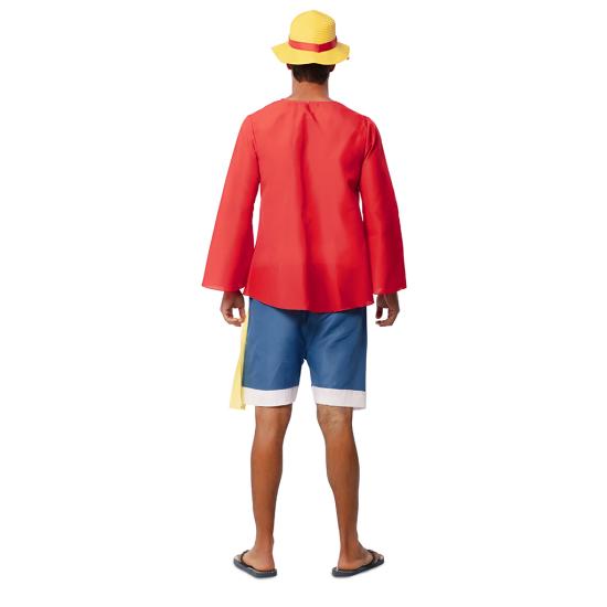 Disfraz de Monkey D. Luffy para hombre Disfraz de Monkey D. Luffy para hombre