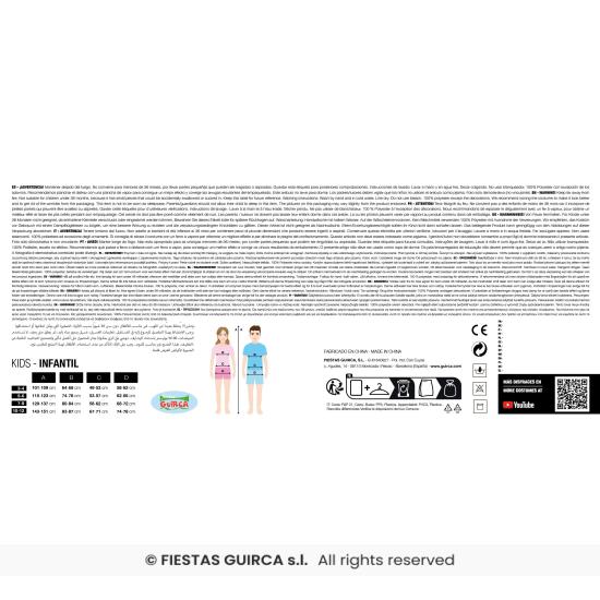 Disfraz de Mono Selva talla infantil Disfraz de Mono Selva talla infantil