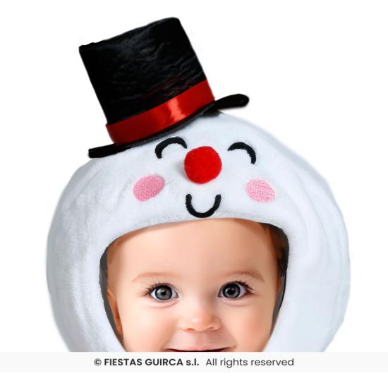 Disfraz de muñeco de nieve blanco para bebé Disfraz de muñeco de nieve blanco para bebé