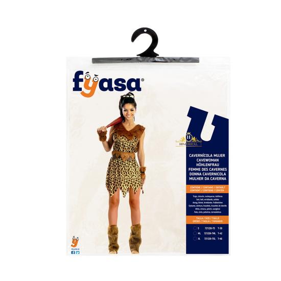 Disfraz de Mujer Cavernícola Disfraz de Mujer Cavernícola