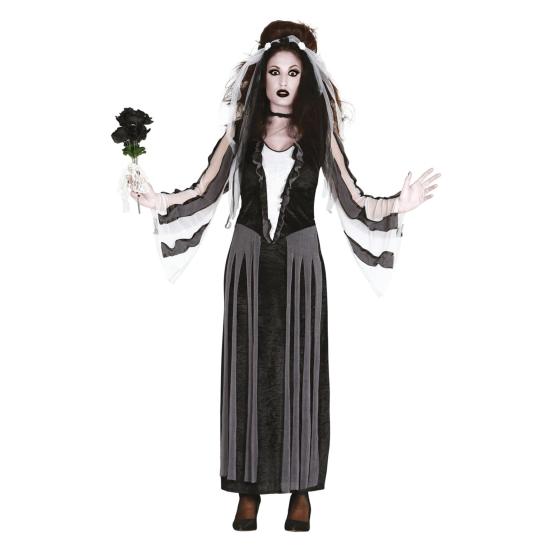 Disfraz de Mujer Fantasma de la Noche para Adulta Disfraz de Mujer Fantasma de la Noche para Adulta