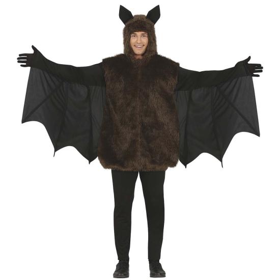 Disfraz de Murciélago Peludo para adulto Disfraz de Murciélago Peludo para adulto