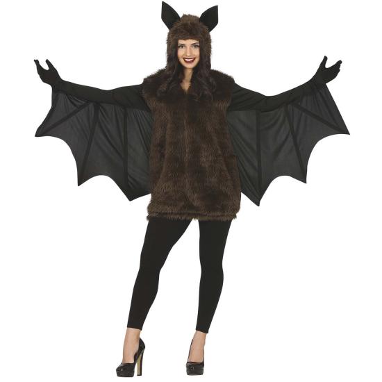 Disfraz de Murciélago Peludo para Mujer Disfraz de Murciélago Peludo para Mujer